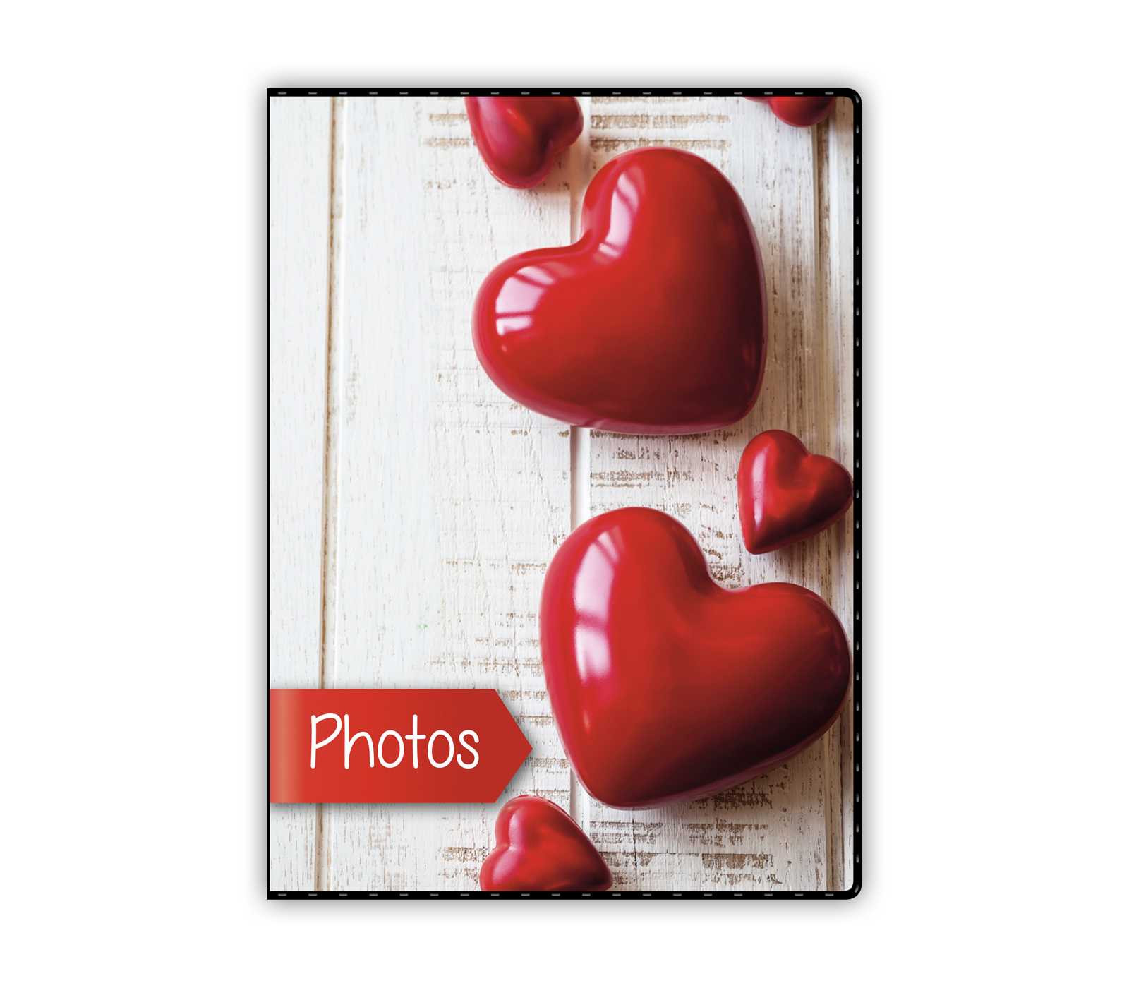 Фотоальбом ZEP MC5740 MINI CUORE, 13x18 см, 40 фото, черные страницы