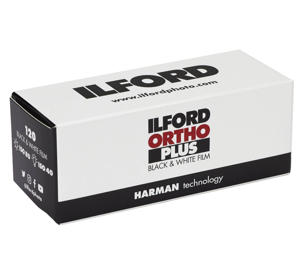 Фотопленка Ilford Ortho Plus 80, 120 формат