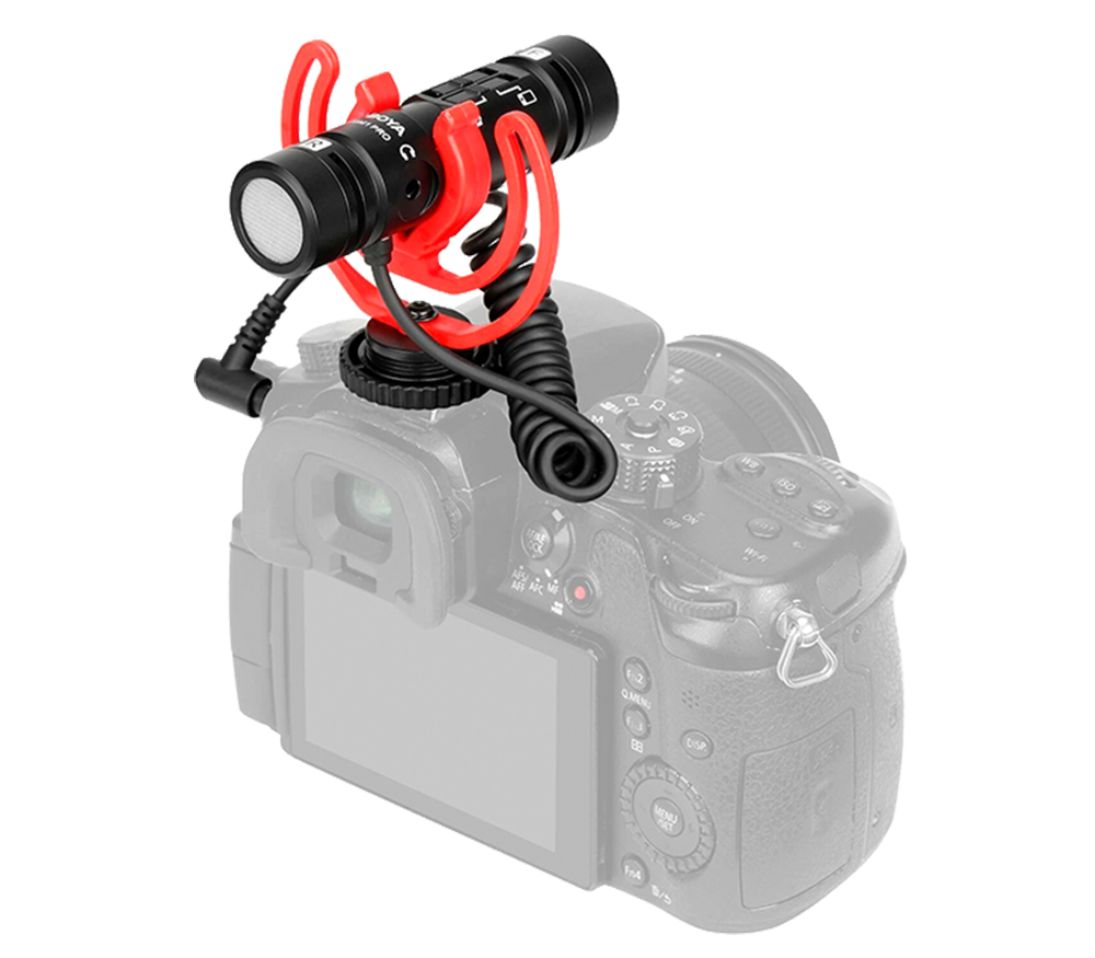 Микрофон Boya BY-MM1 PRO, двунаправленный, моно, 3.5 мм