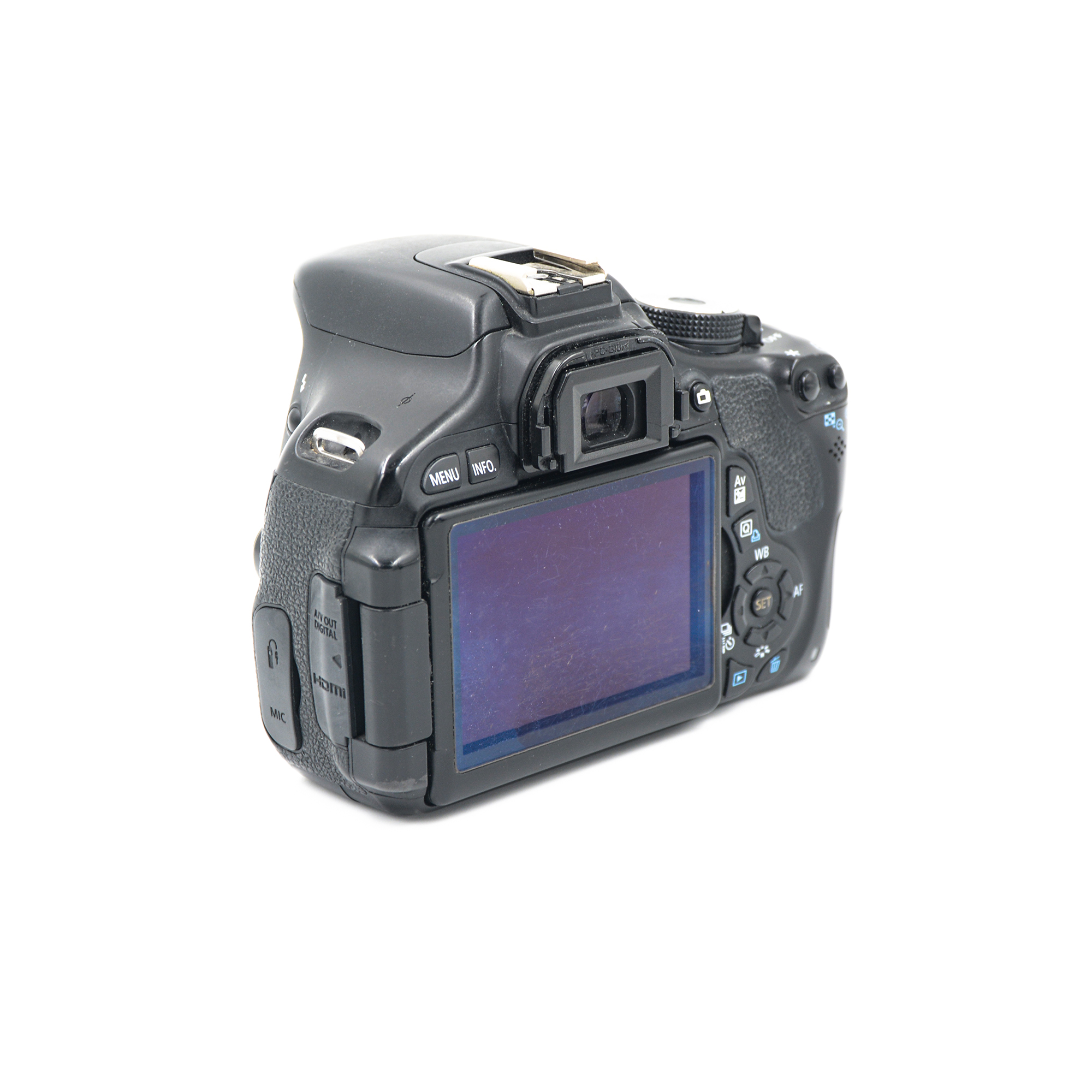 Зеркальный фотоаппарат Canon EOS 600D Body  (состояние 3) (б/у)