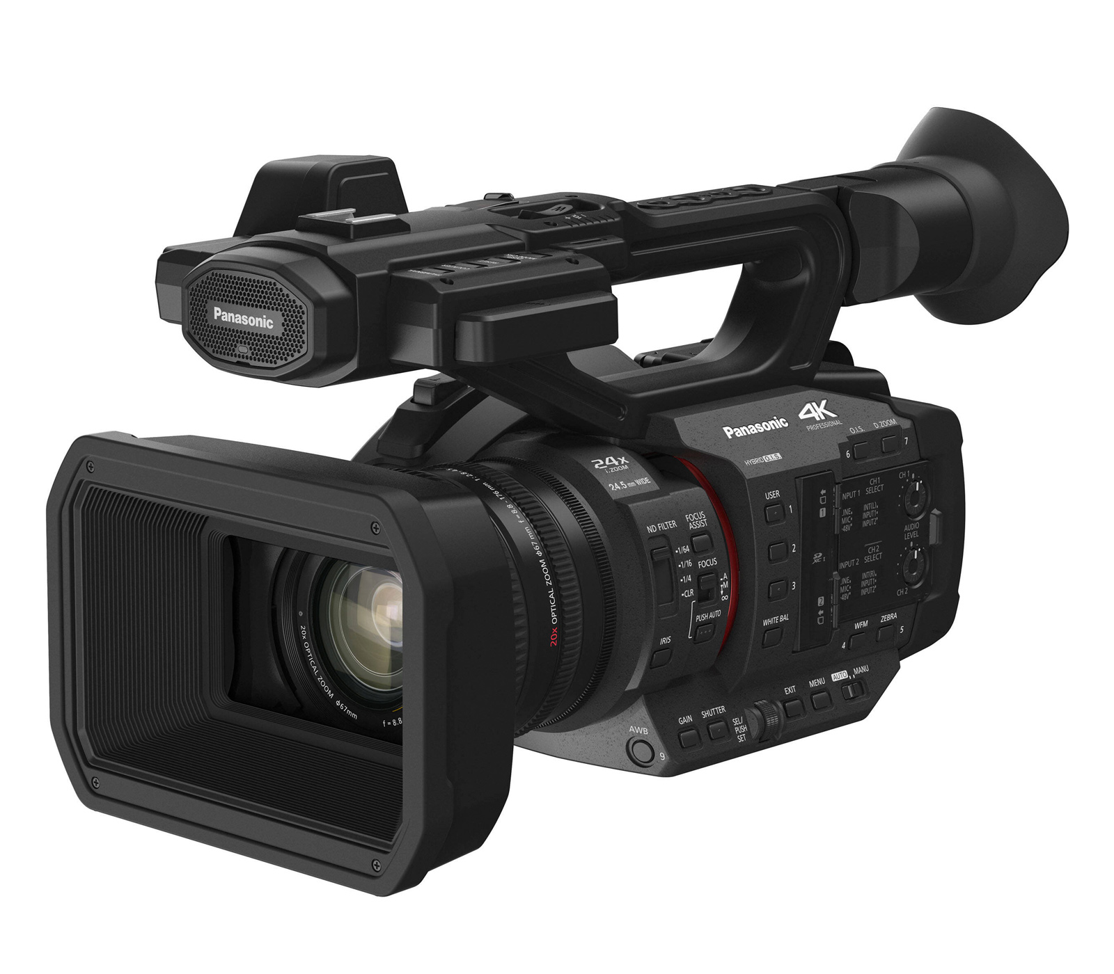 Видеокамера Panasonic AG-X20 ED (англ. меню)