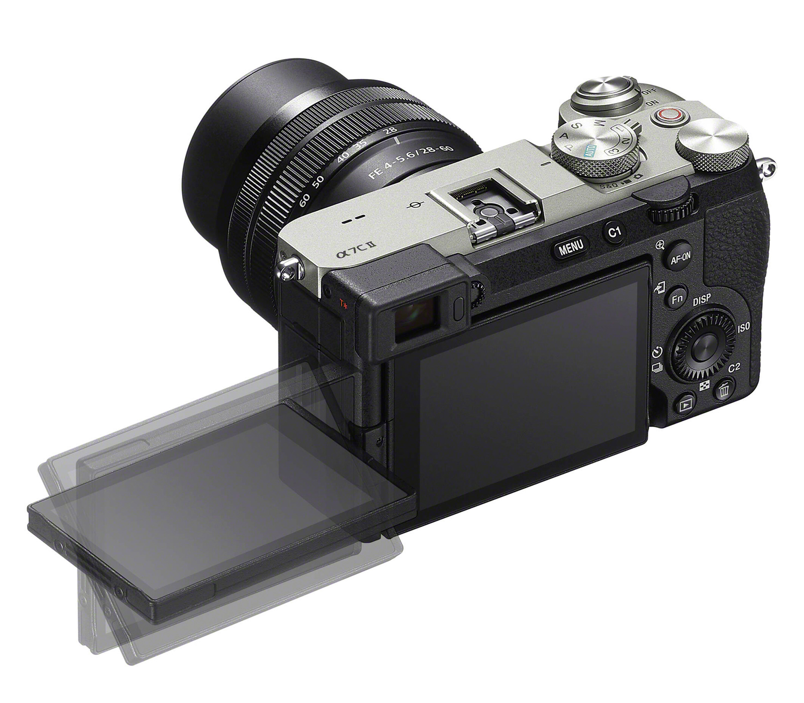 Беззеркальный фотоаппарат Sony a7C II Kit 28-60mm, серебристый