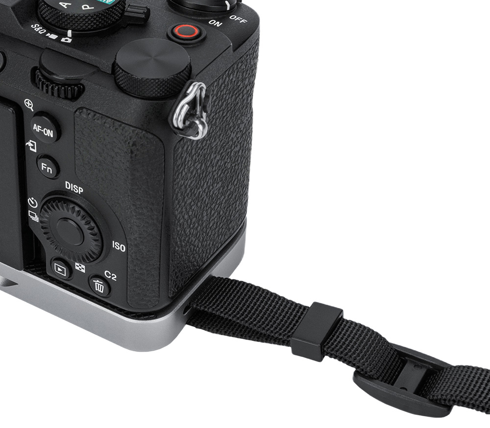 Дополнительный хват JJC HG-A7CII SILVER, для Sony A7C II, A7C R, серебристый