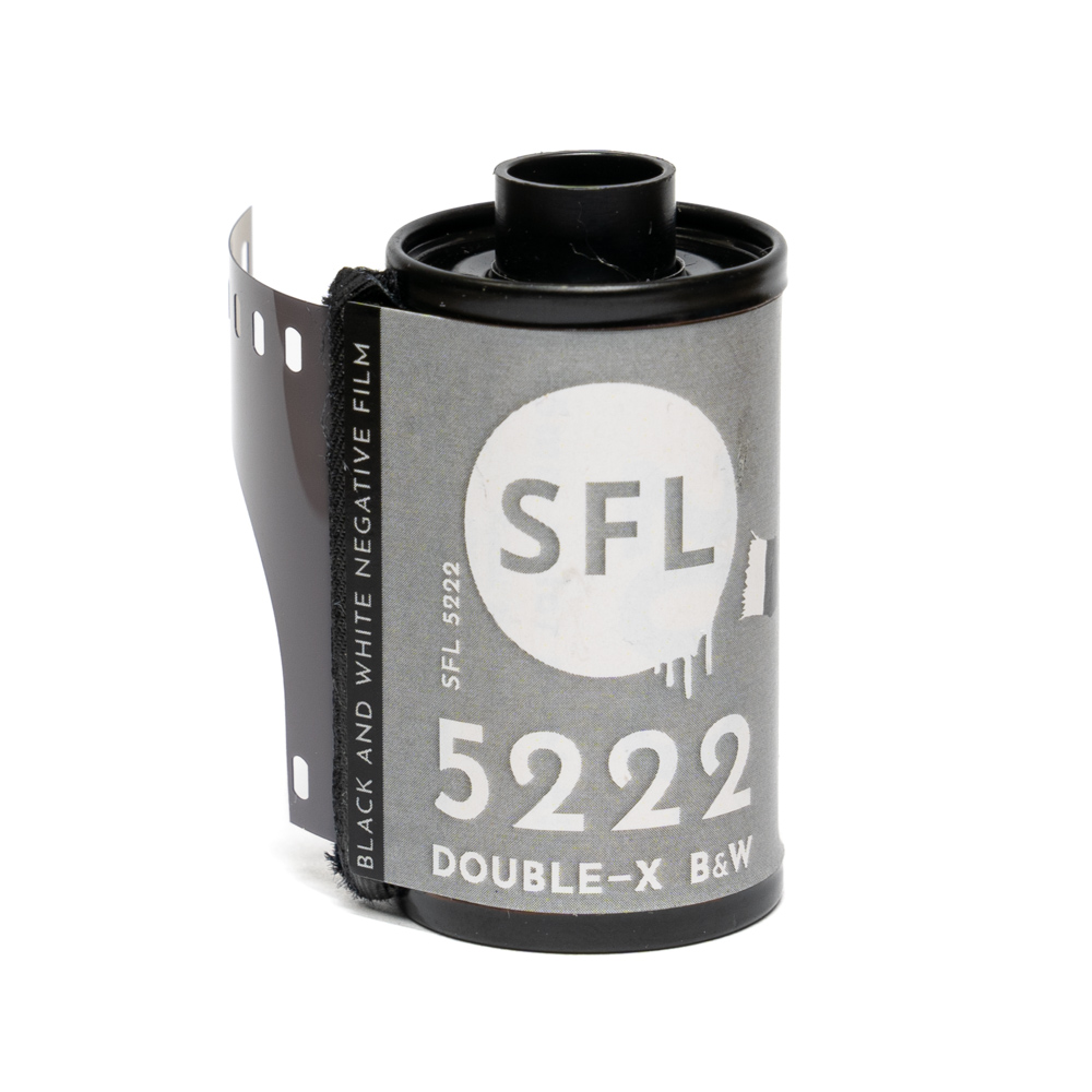 Фотопленка SFL Double-X 5222, ISO 250, ч/б, 24 кадра