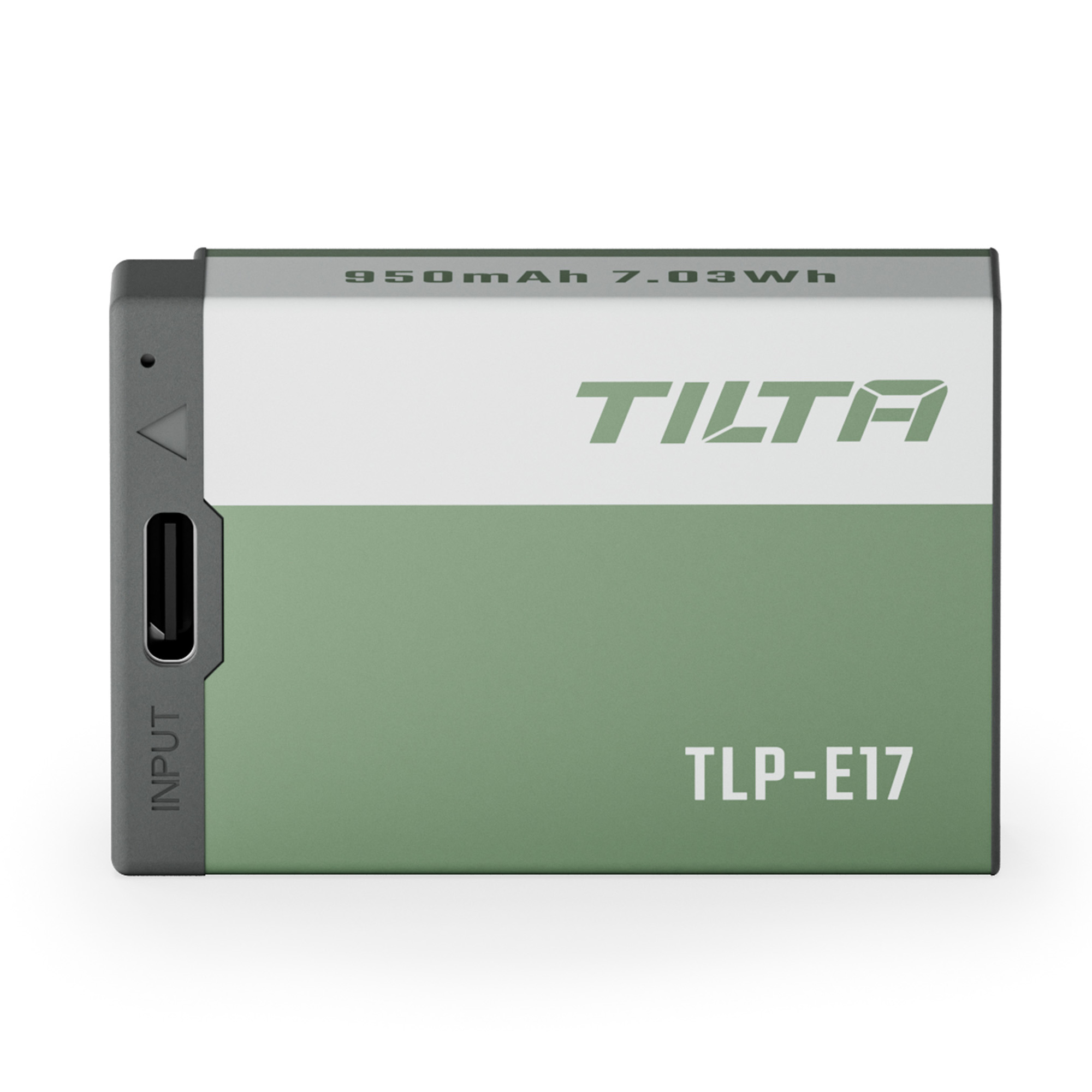 Аккумулятор Tilta LP-E17 Ash Green, 950 мАч, USB-C, декодированный чип