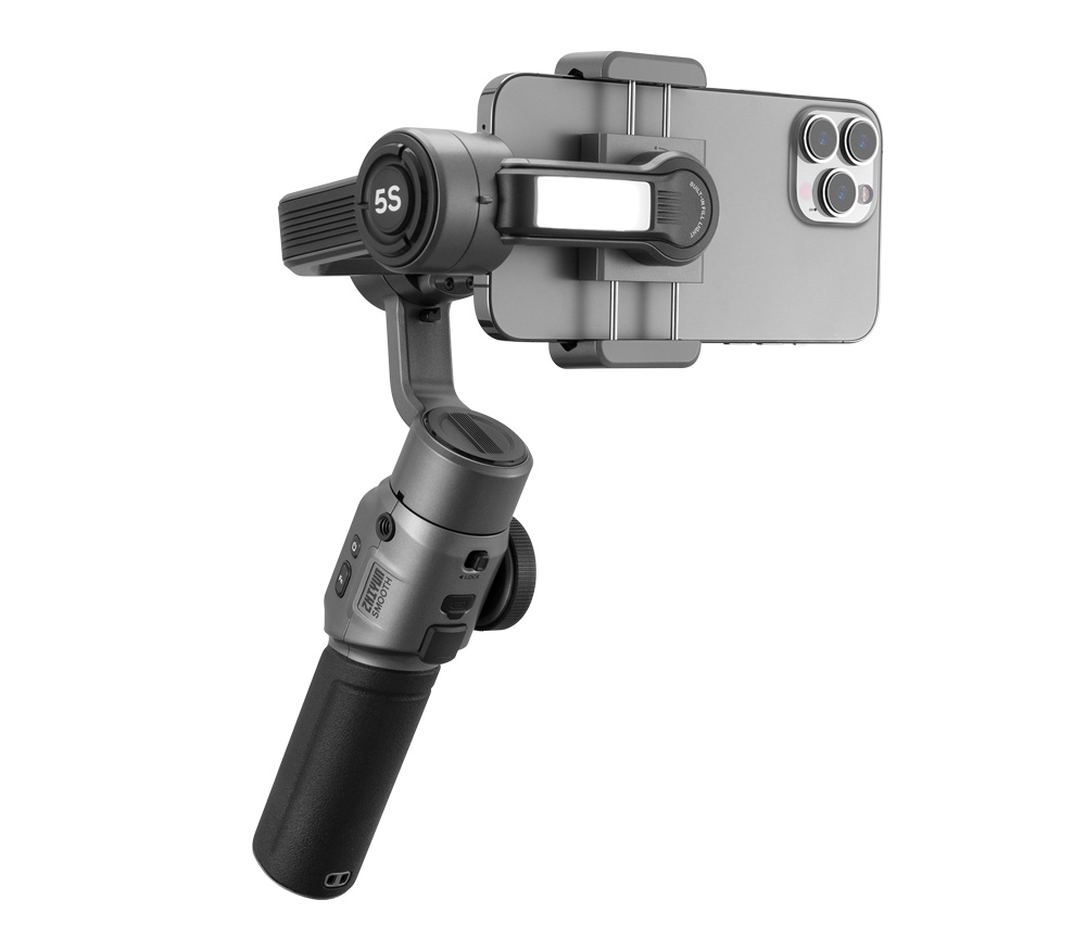 Стабилизатор Zhiyun Smooth 5S Standard Kit для смартфонов, темно-серый (уцененный)