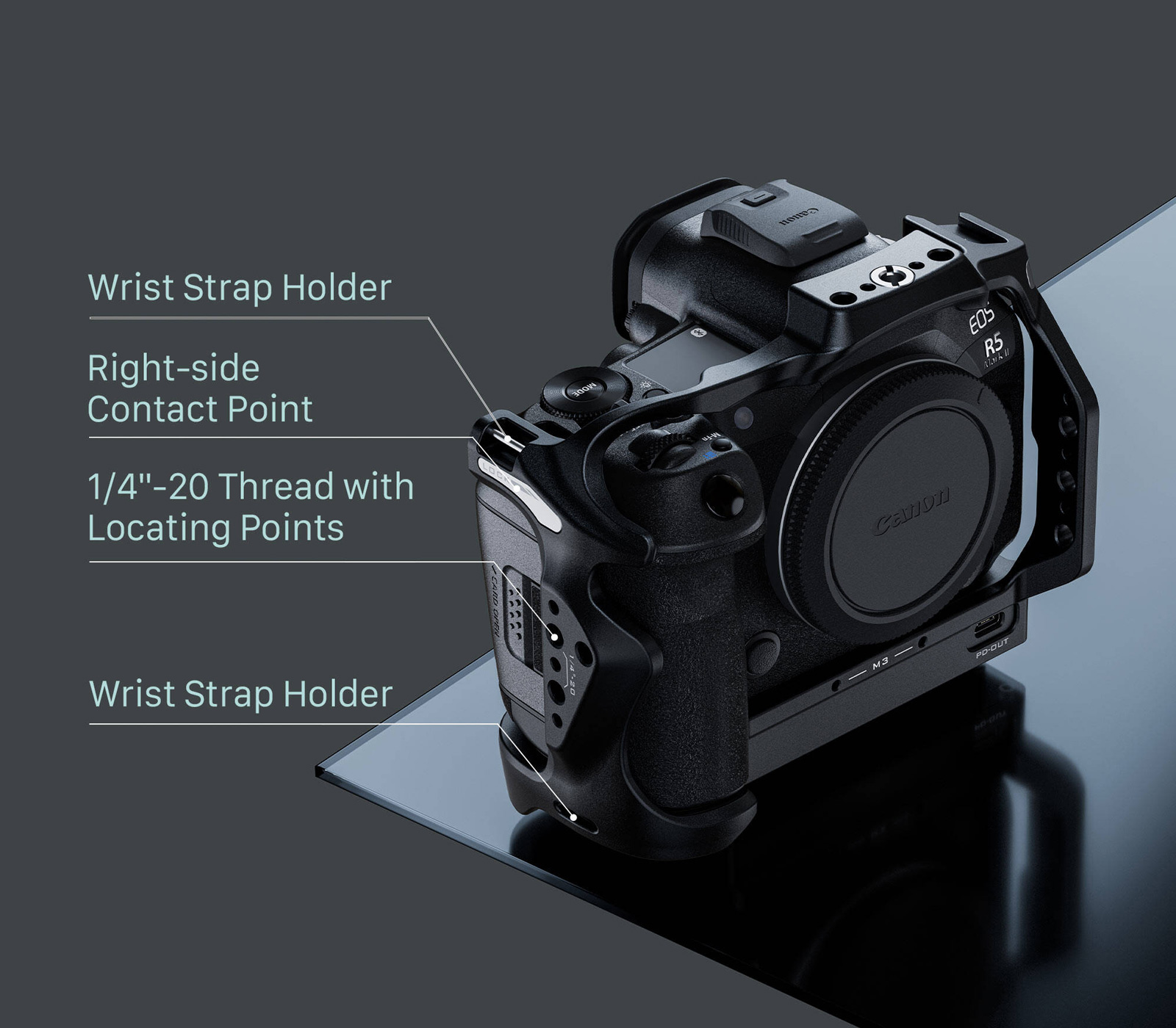 Клетка Tilta Camera Cage для Canon R5 Mark II, с охлаждением
