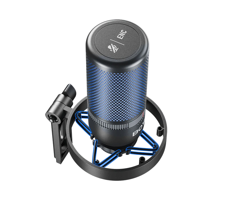 Микрофон Boya K3, настольный, USB, RGB подсветка