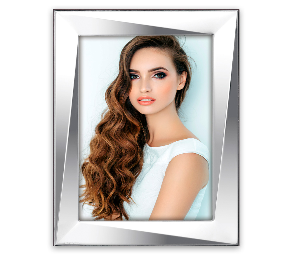 Фоторамка ZEP 15x20 см Positano, металл, серебристая (уцененный)