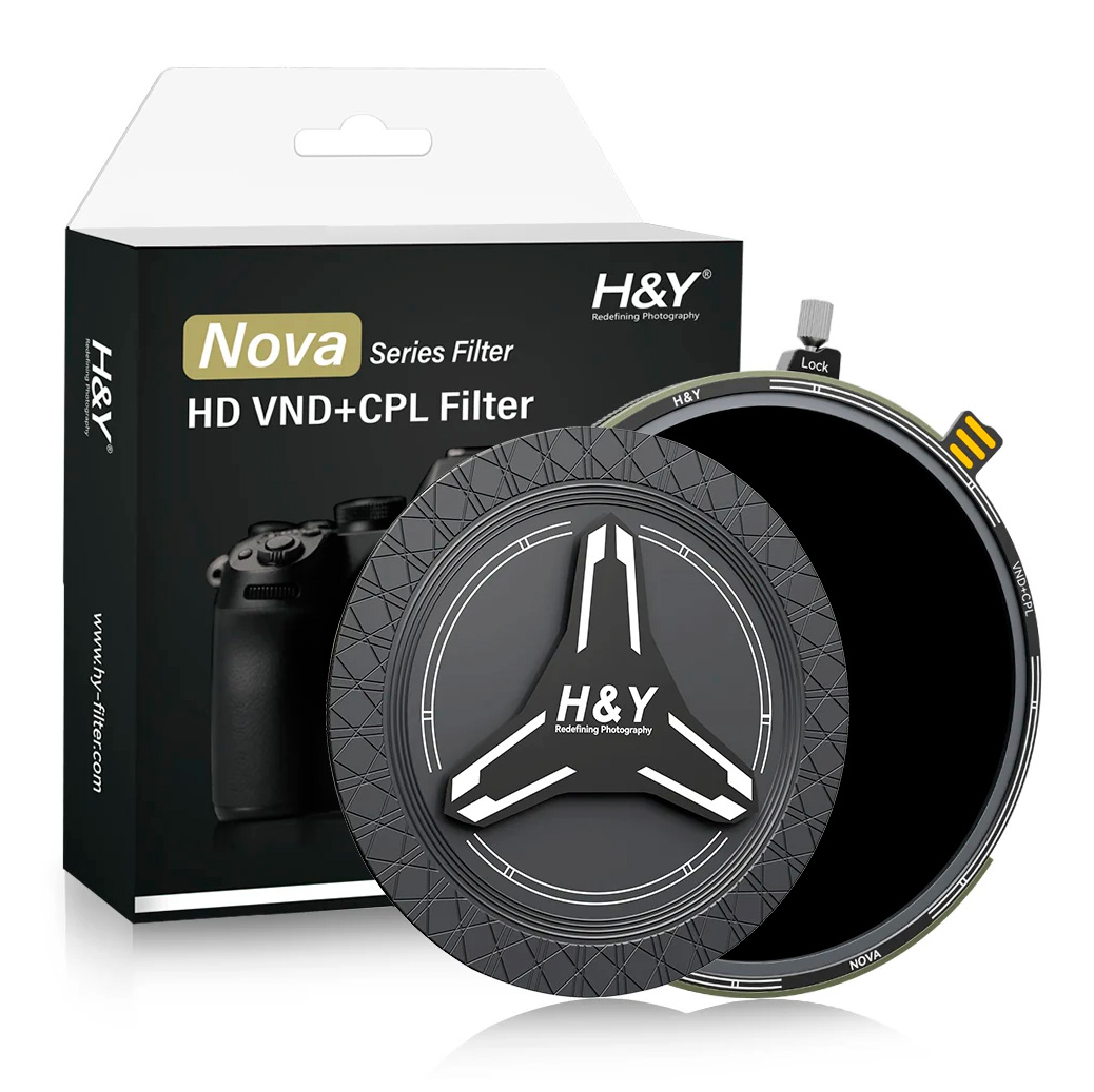 Светофильтр H&Y Nova series ND3-32+CPL 77 мм