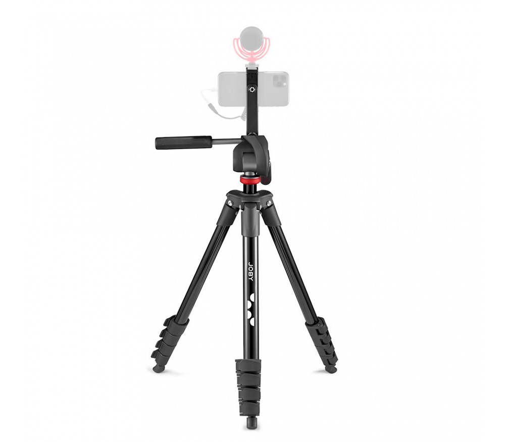 Штатив JOBY Compact Advanced Kit, с головкой и креплением для смартфона
