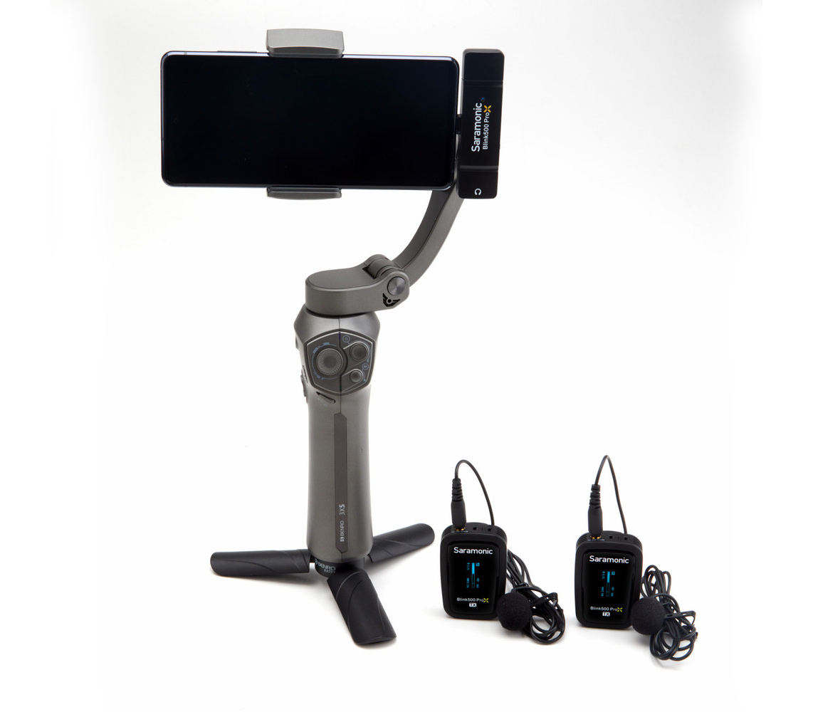 Беспроводная система Saramonic Blink500 ProX B6, TX+TX+RXUC, 2.4 ГГц, USB Type-C