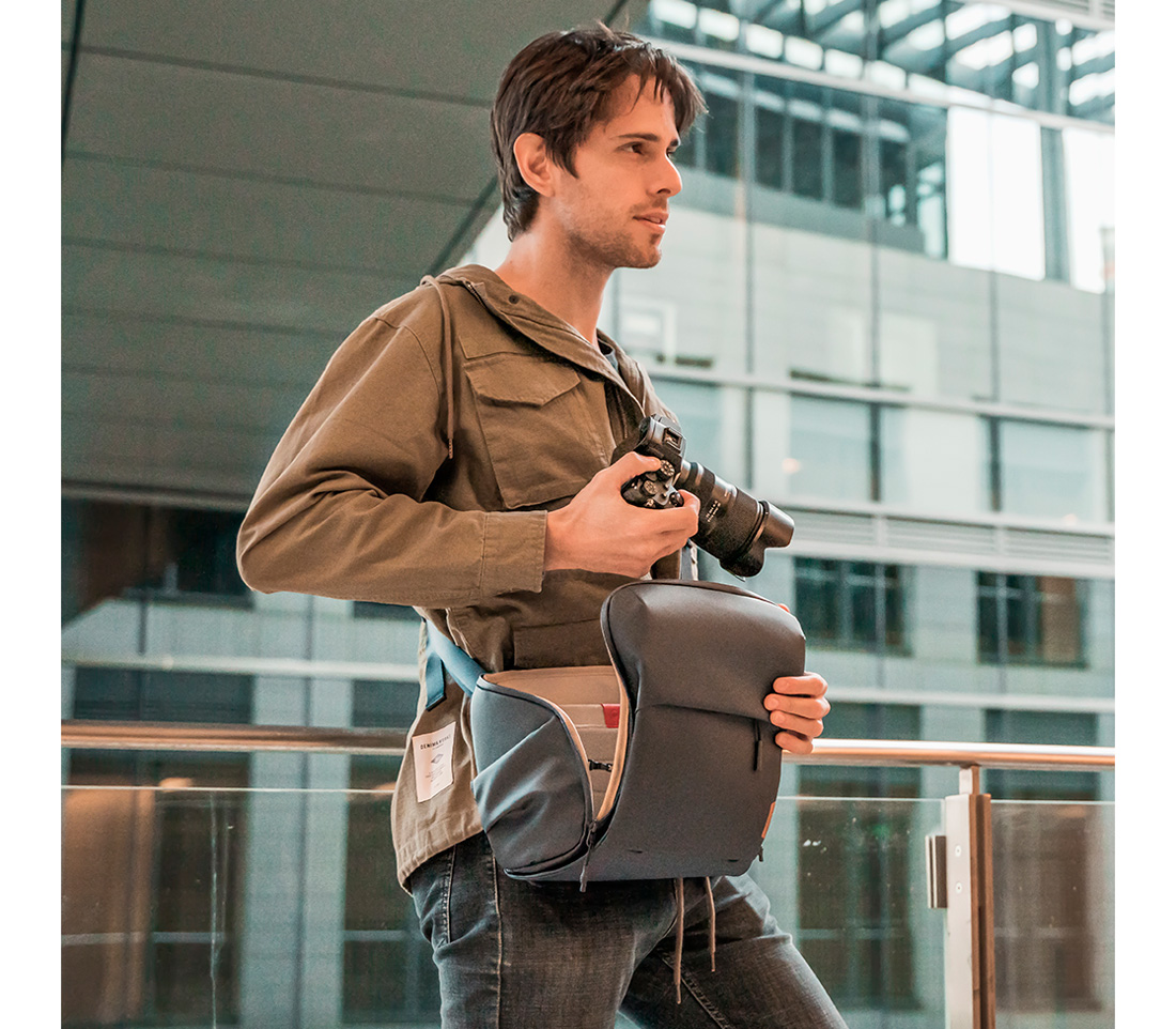 Сумка PGYTECH OneGo Shoulder Bag 10L Shell Grey