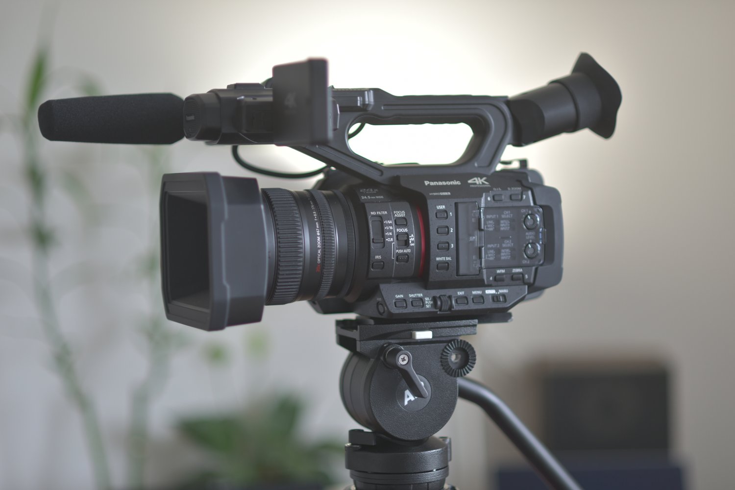 Видеокамера Panasonic AG-X20 ED (англ. меню)