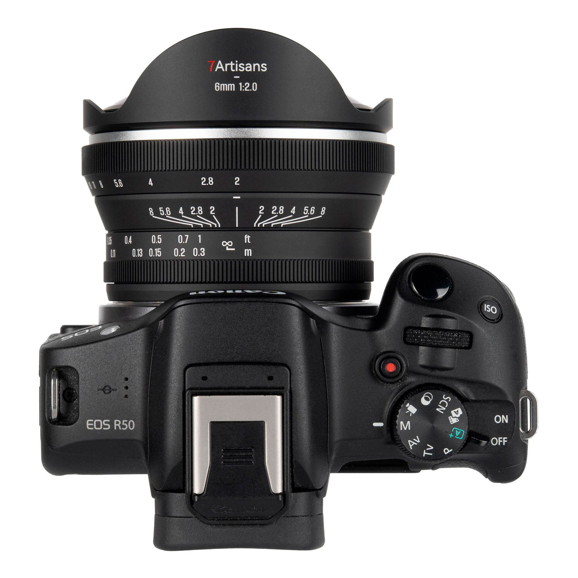 Объектив 7Artisans 6mm f/2 Fisheye для Canon RF (APS-C)