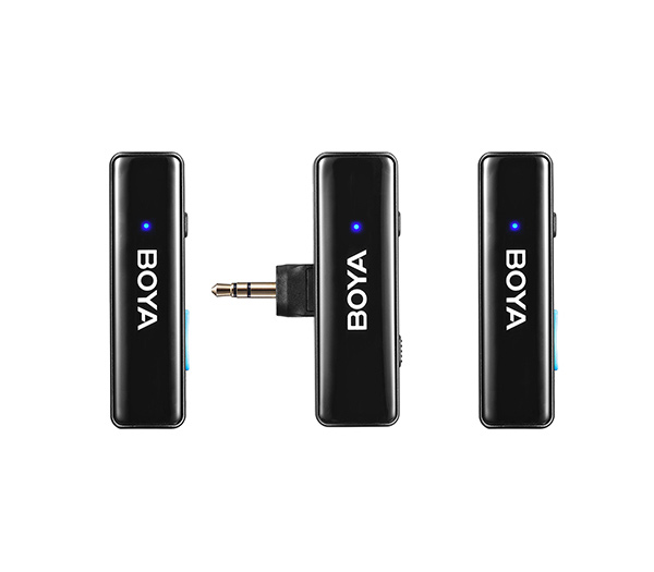 Беспроводная система Boya Boyalink, в зарядном кейсе, двухканальная, 2.4 ГГц