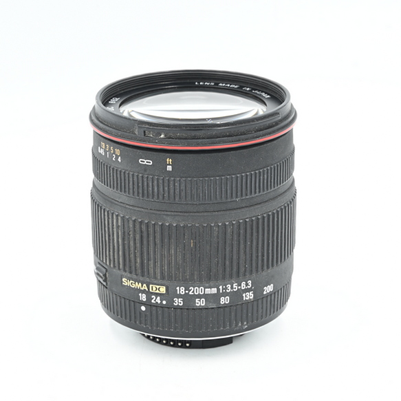 Объектив Sigma 18-200mm f/3.5-6.3 DC Nikon F (состояние 4) (б/у)
