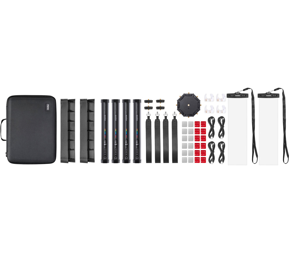 Комплект Godox TL30-K4 Kit, 8 Вт х 4, светодиодный, 2700 - 6500 К