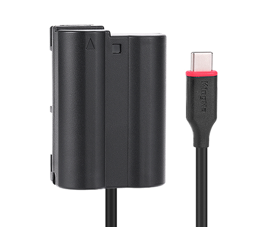 Адаптер питания Kingma TC-ENEL15, USB type C, вместо Nikon EN-EL15