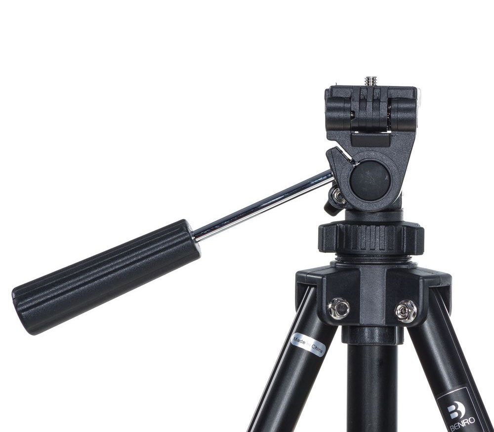 Штатив Benro T560 с головой и держателем для смартфона MH2N