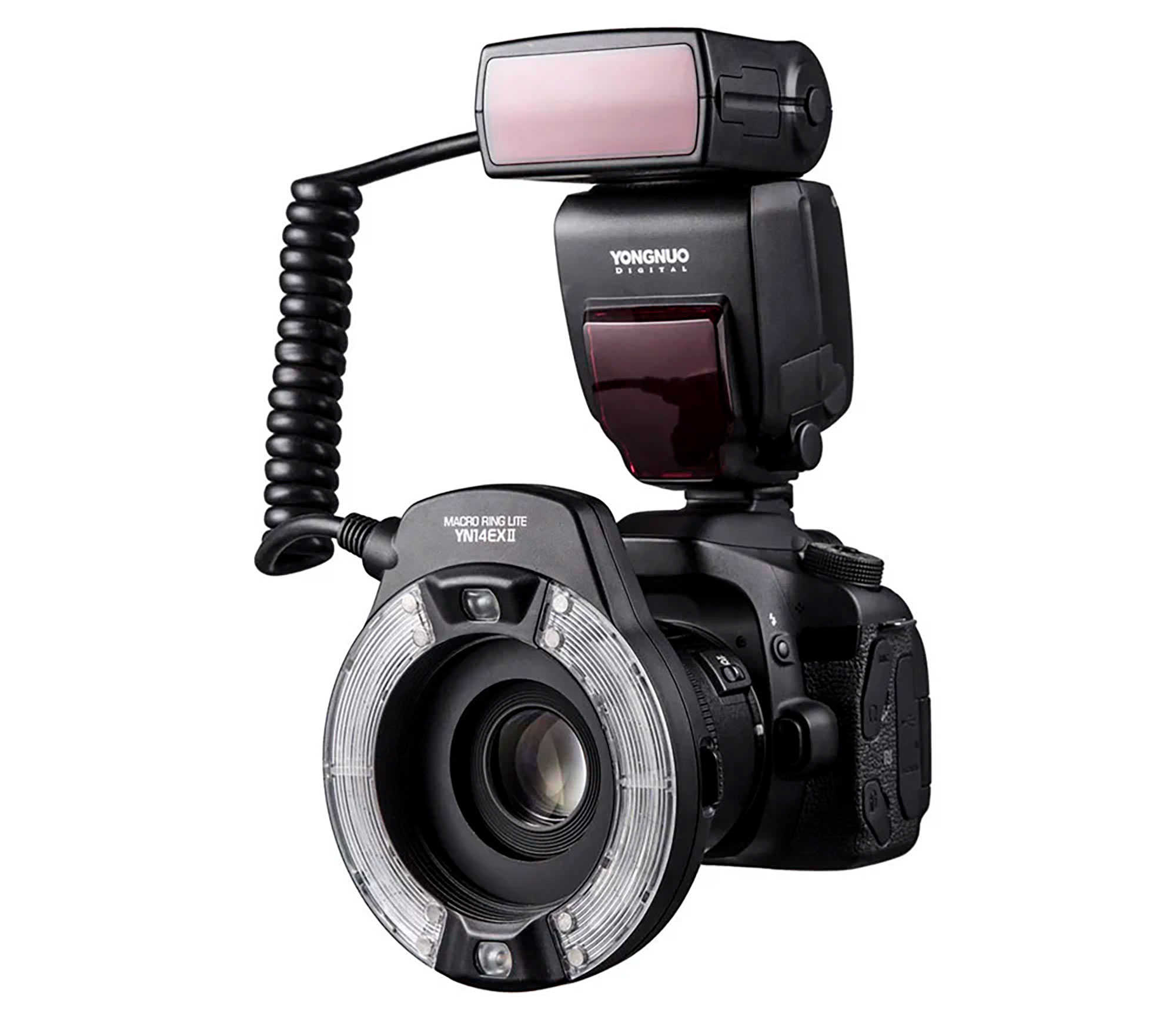 Вспышка Yongnuo Speedlite YN-14EX II Macro TTL для Canon