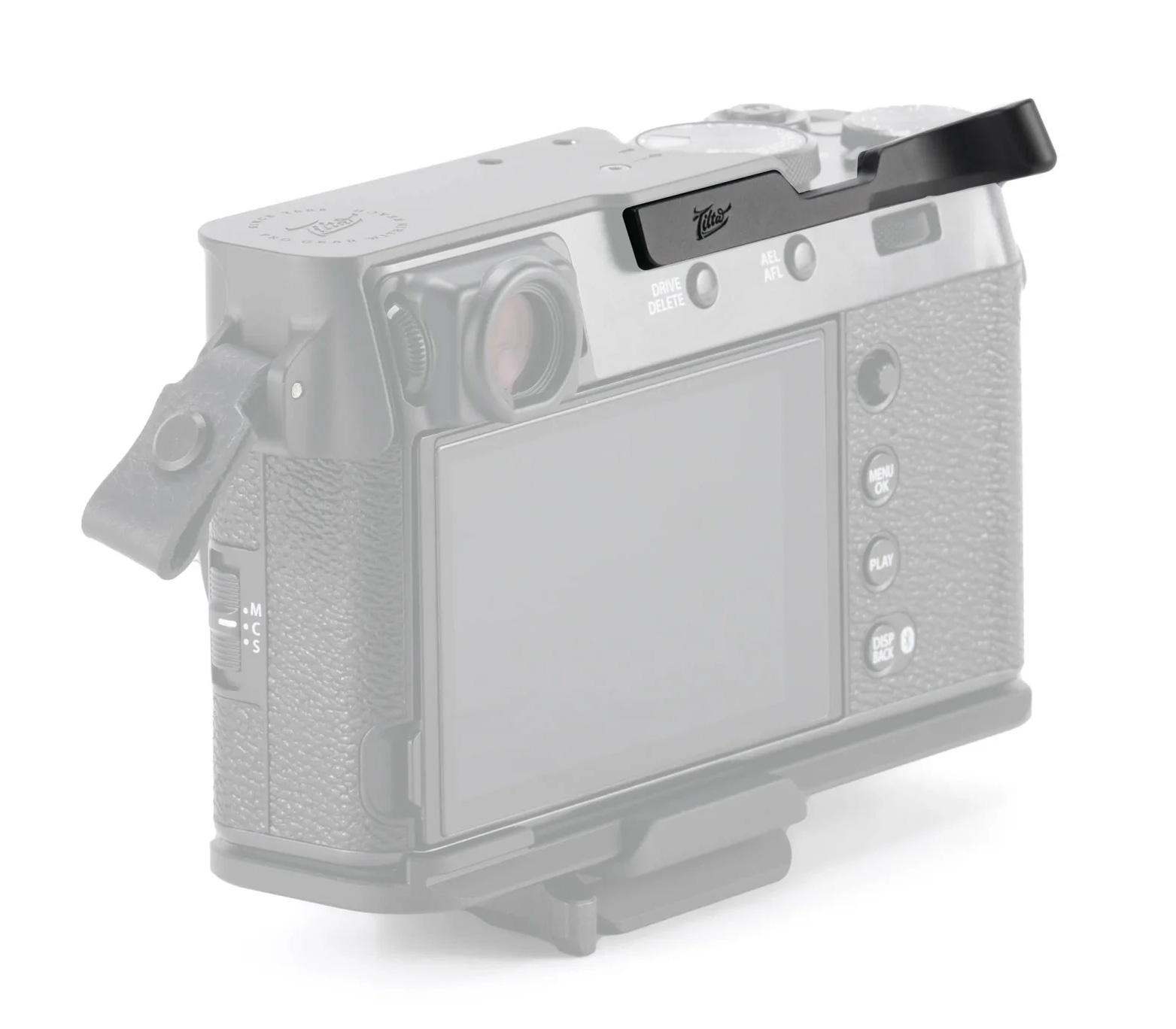 Упор для большого пальца Tilta Hot Shoe Thumb Bracket для Fujifilm X100VI, черный