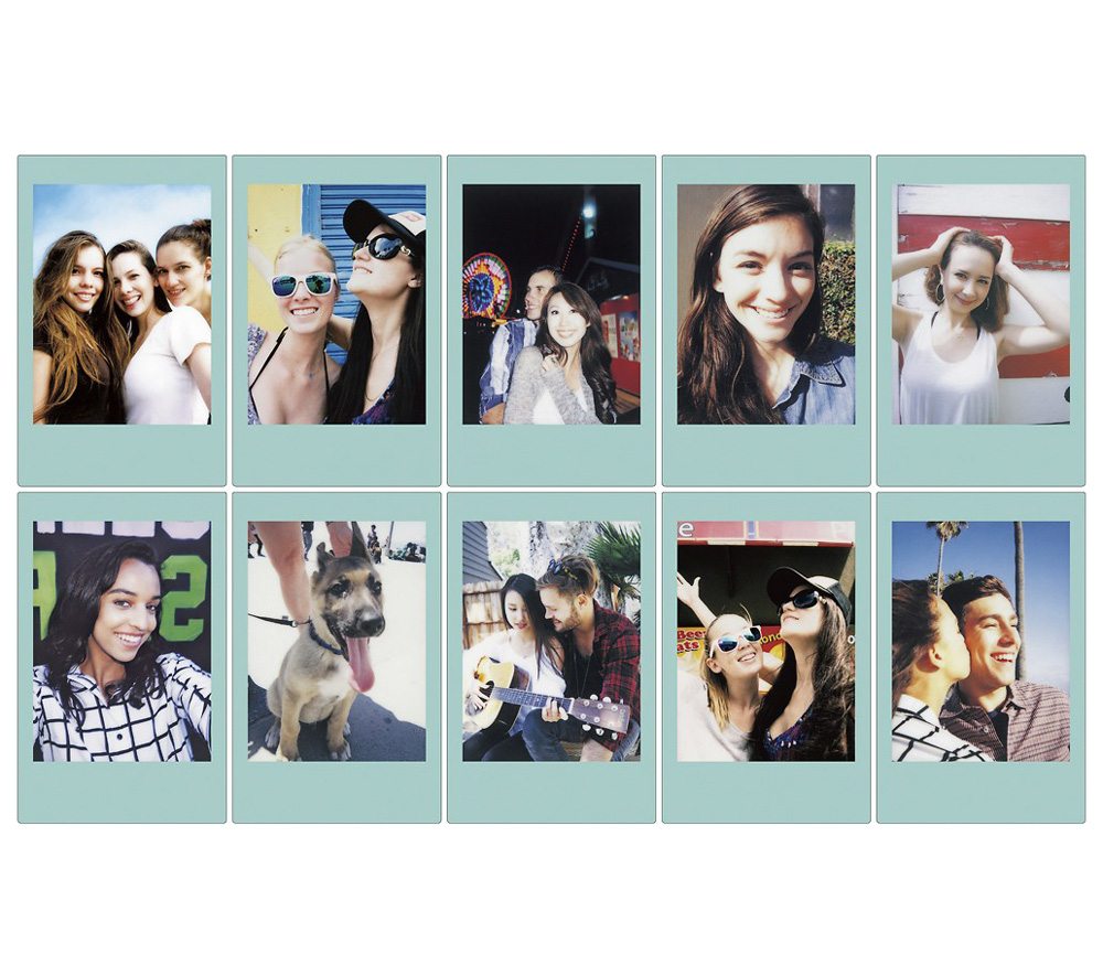 Картридж Fujifilm Instax Mini Sky Blue, 10 снимков