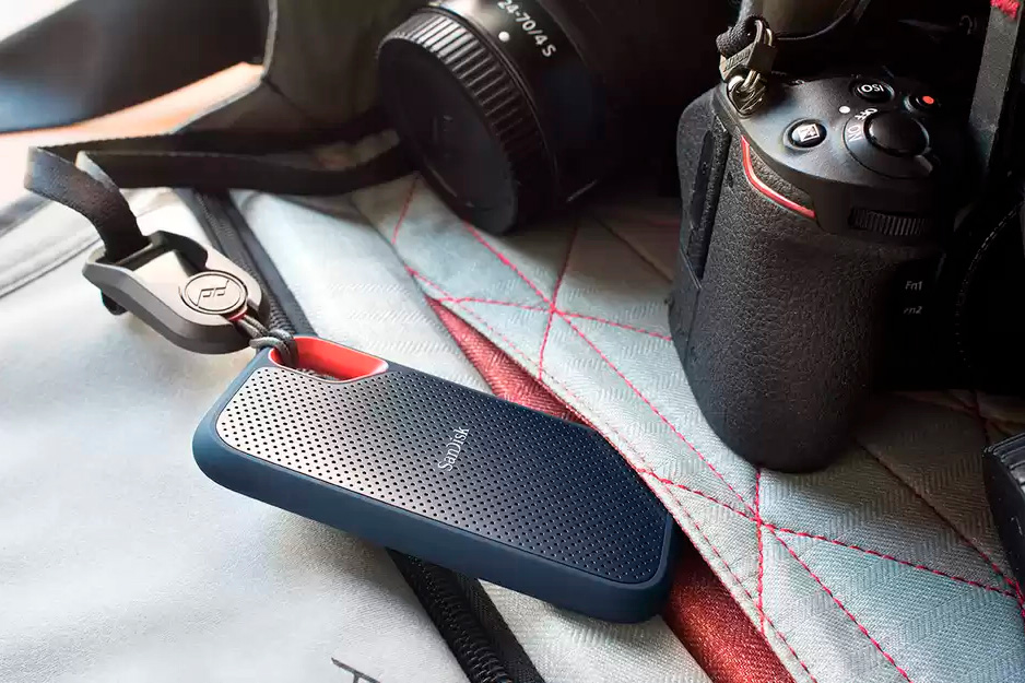 Внешний диск SanDisk Extreme Portable SSD 4TB, USB 3.2 Gen 2, 1000/1050 МБ/с