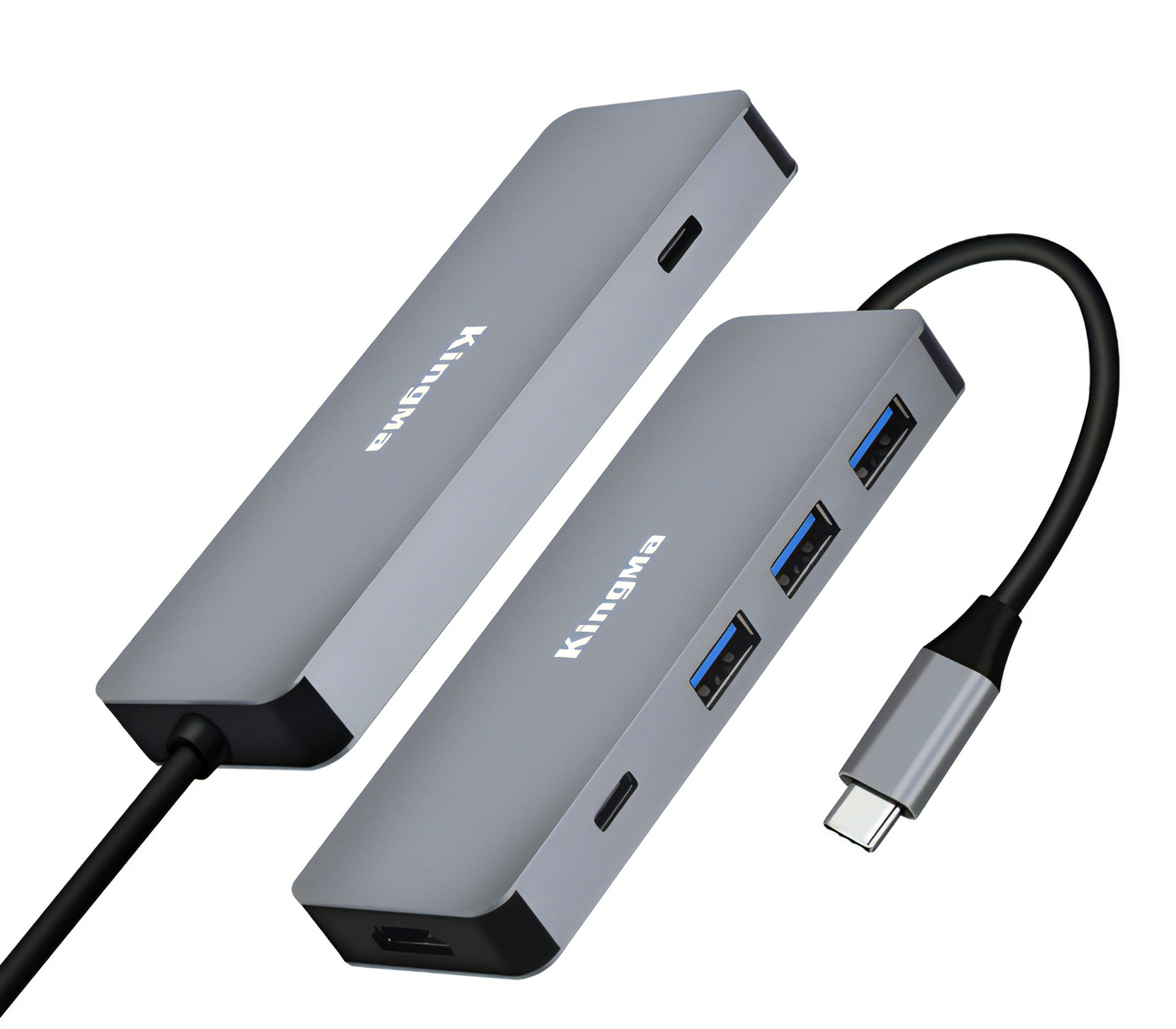 USB хаб Kingma BMU016, 3х USB-A, USB-C, HDMI, USB PD 87 Вт