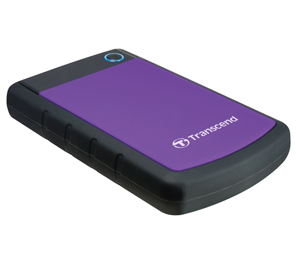 Внешний HDD диск Transcend StoreJet 25H3 USB 3.1 1TB, пурпурный