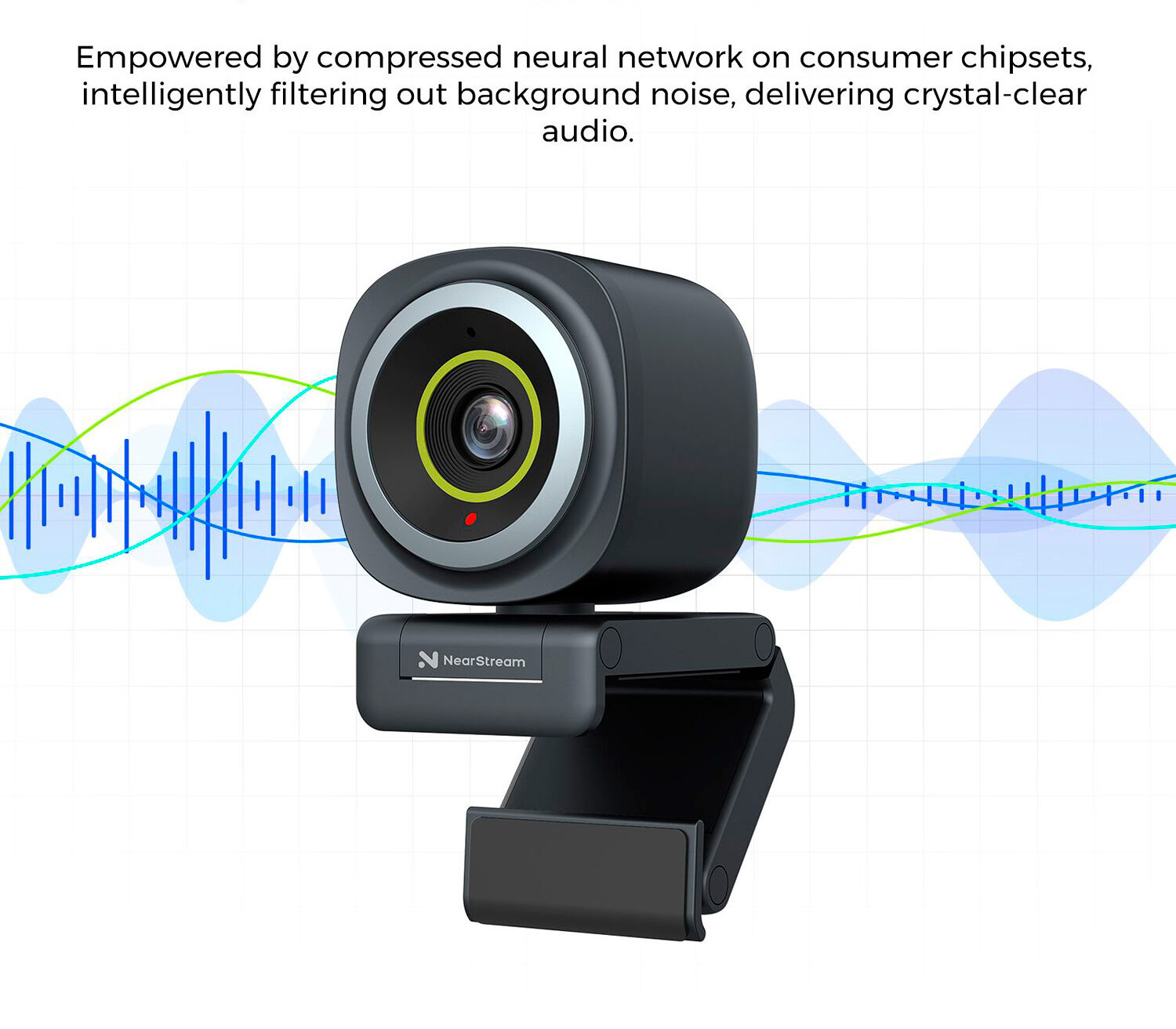 Веб-камера Nearity NearStream V02AF, 1080 60p, AI шумоподавление (уцененный)