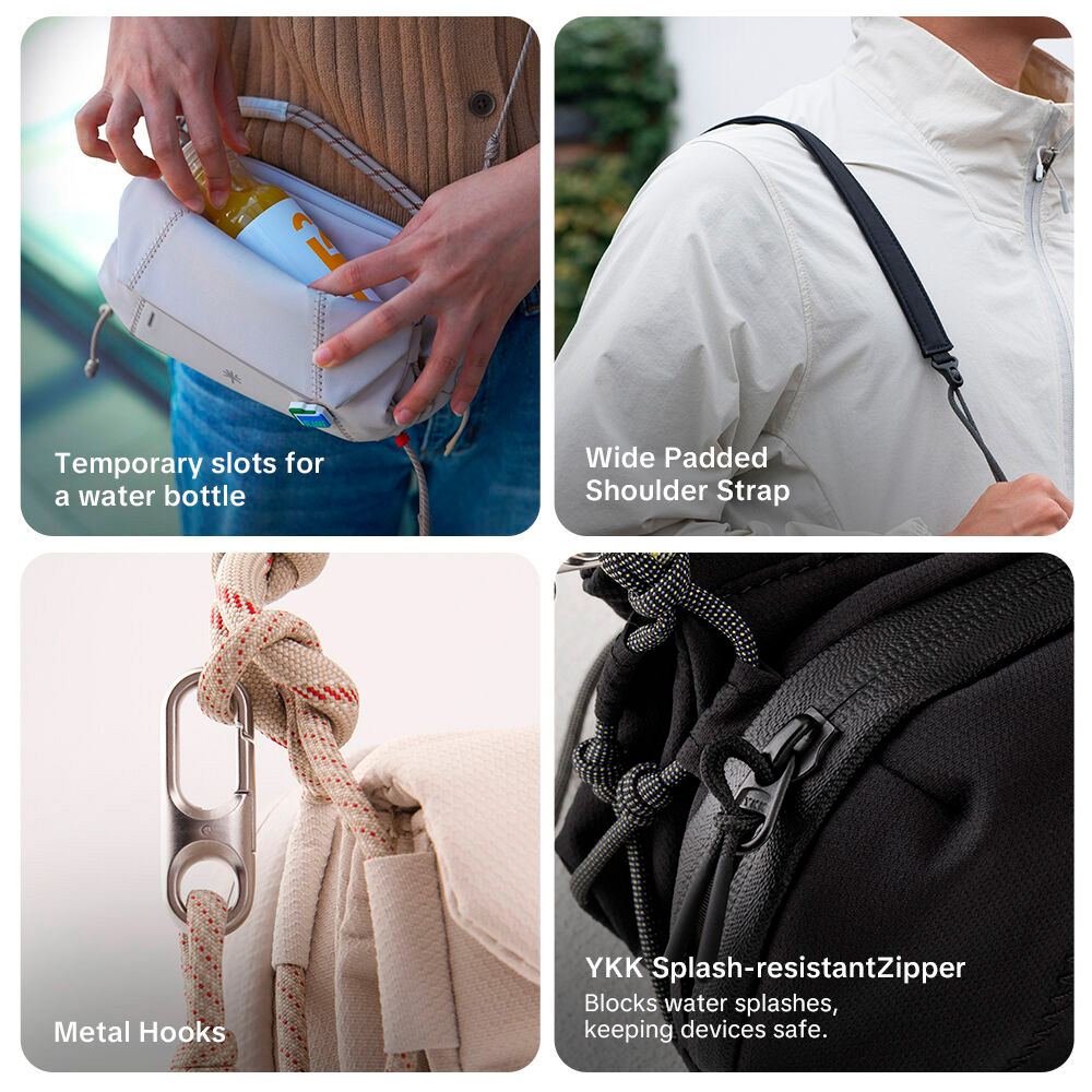 Сумка PGYTECH OneGo Pocket Sling, цвет Mist White