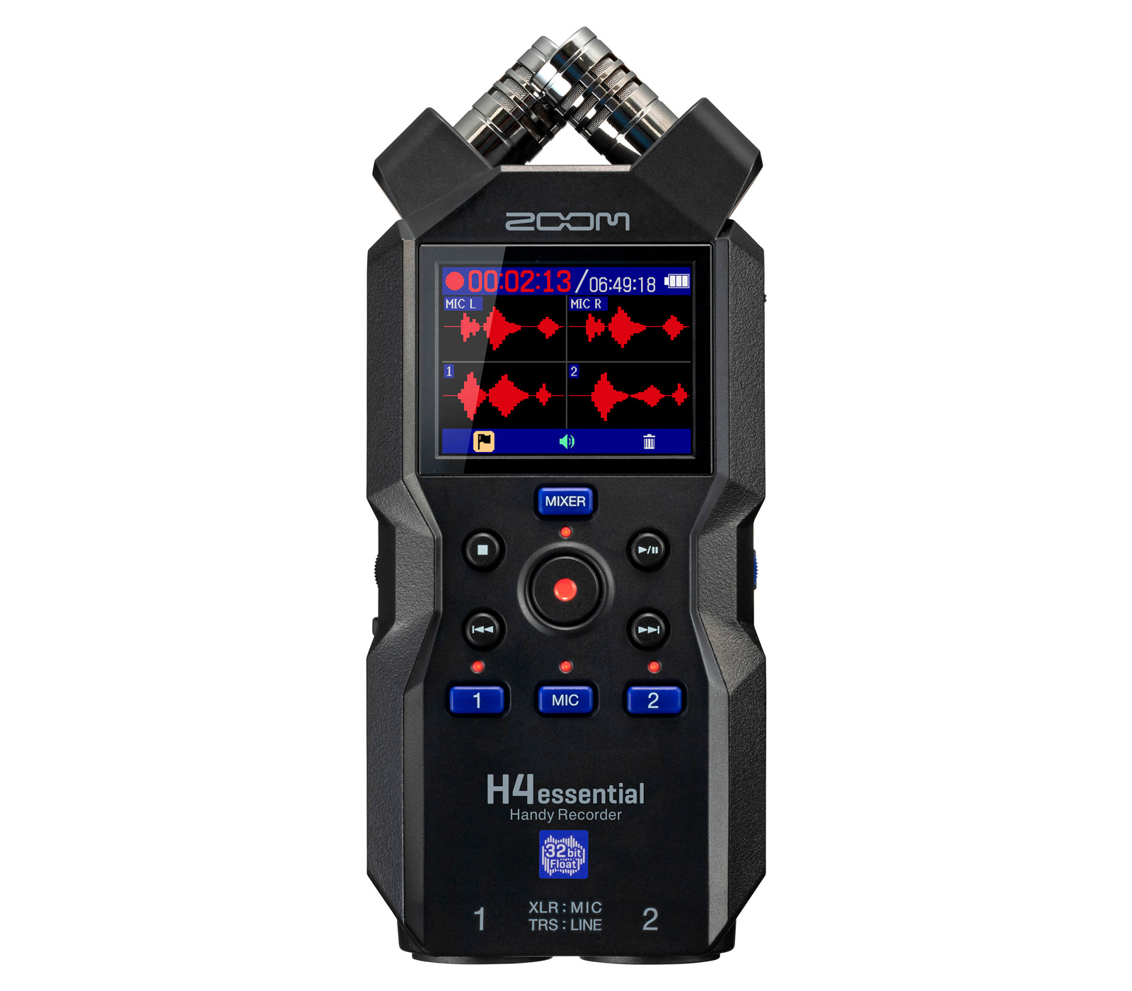 Портативный рекордер Zoom H4e, 32 bit Float