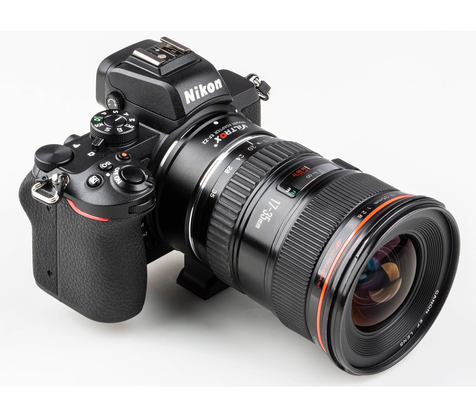 Адаптер Viltrox EF-Z2, для объективов Canon EF на камеры Nikon Z