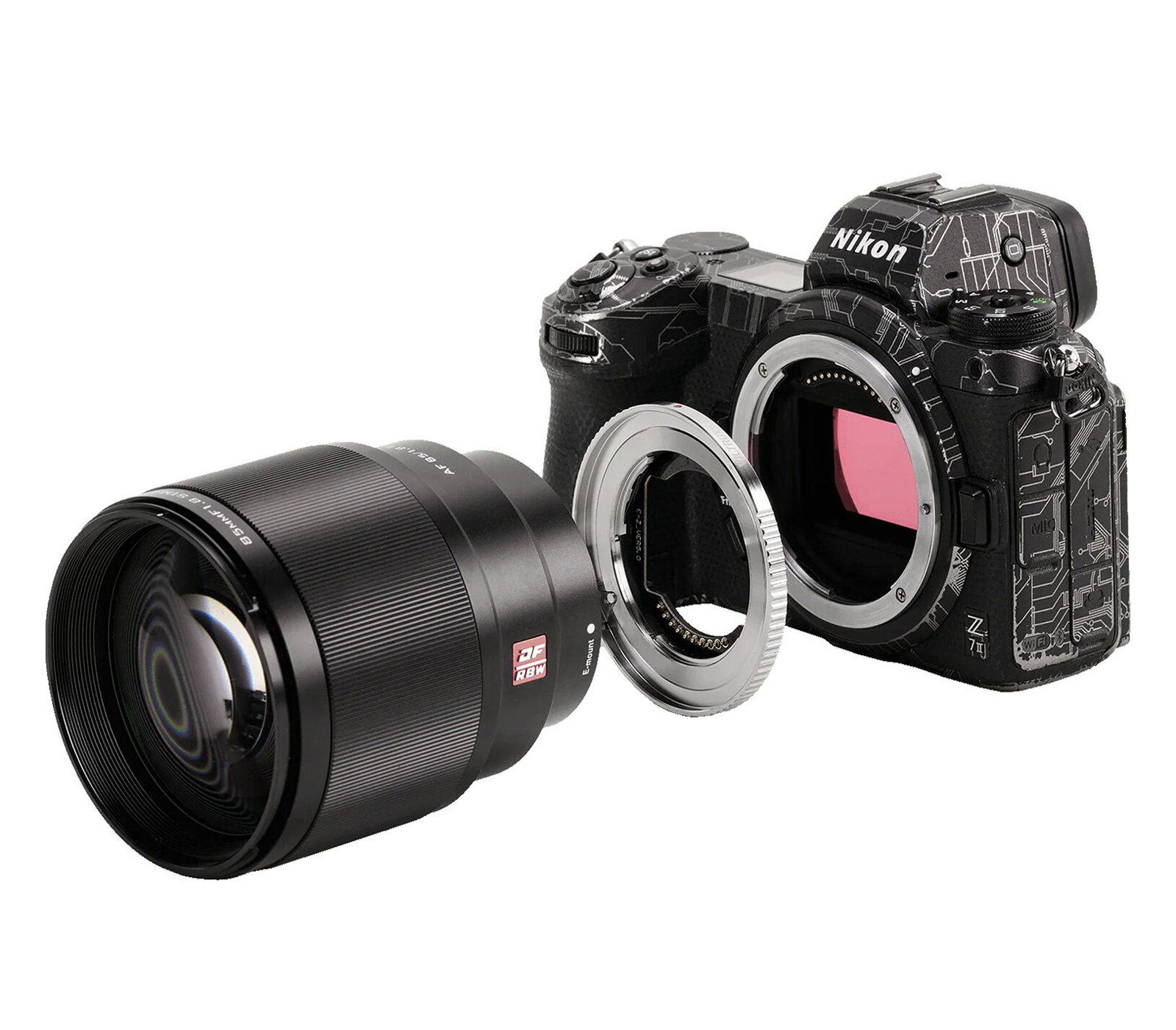 Адаптер Viltrox E-Z, для объективов Sony E на камеры Nikon Z, с автофокусом