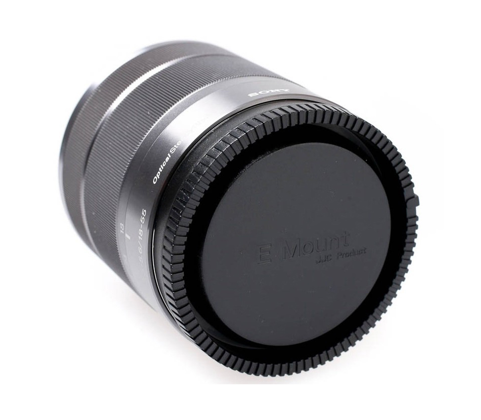 Комплект крышек JJC L-R9, для Sony E Mount (на корпус камеры, на объектив задняя)
