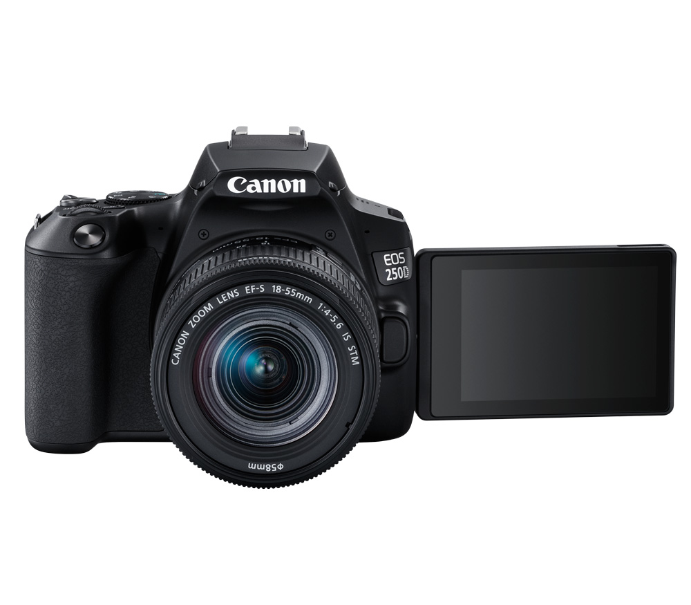 Зеркальный фотоаппарат Canon EOS 250D Kit 18-55mm IS STM черный