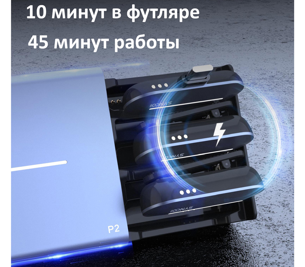 Беспроводная система Synco P2SL 2.4 ГГц, TX+TX+RX, футляр, разъем Lightning (уцененный)