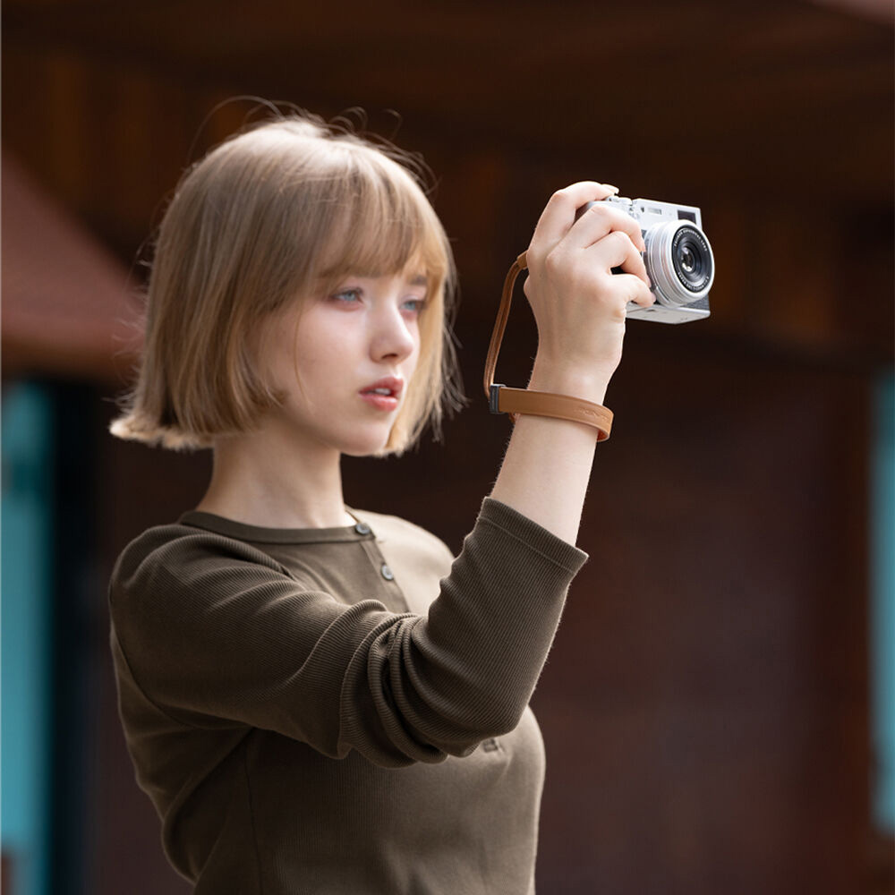 Ремень PGYTECH Camera Wrist Strap Slim Vintage, цвет Caramel Brown