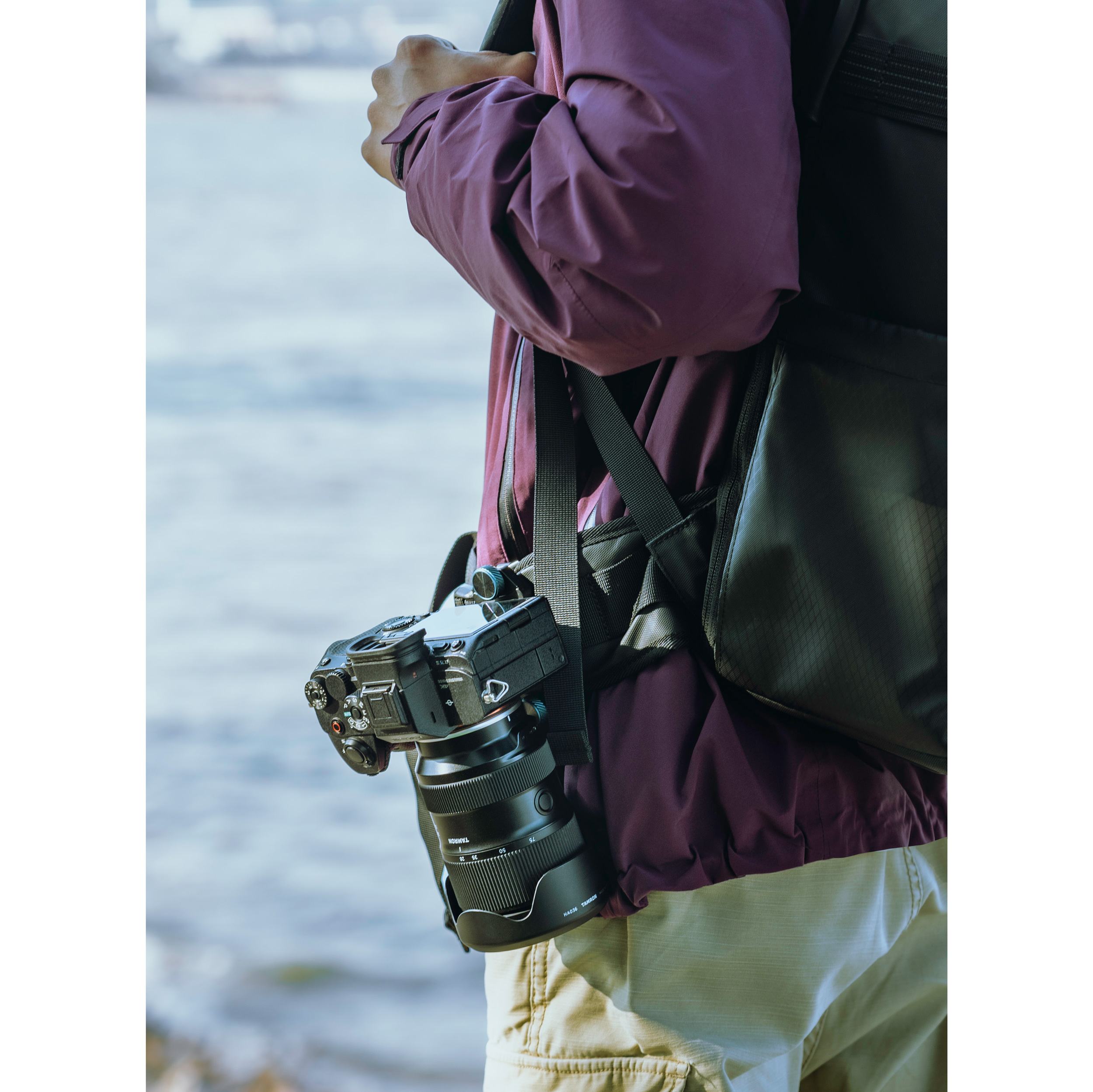 Крепление для камеры Fotopro RZ-5, на ремень или лямку рюкзака
