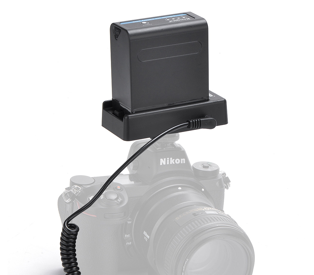 Адаптер питания Kingma DR-ENEL25 + батарейная площадка и NP-F980D, вместо Nikon EN-EL25