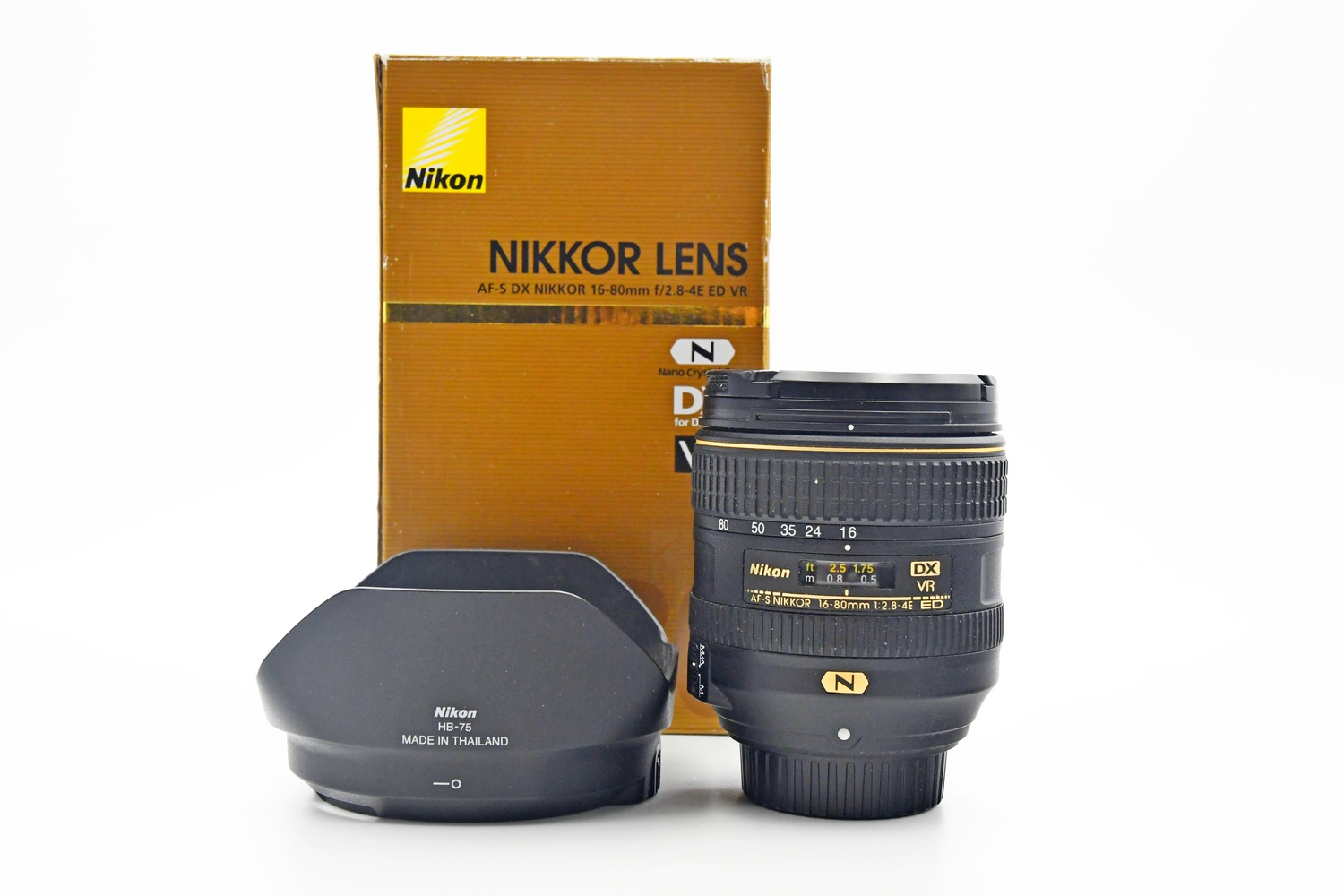 Объектив Nikon AF-S 16-80mm f/2.8-4E ED VR DX (состояние 4) (б/у)