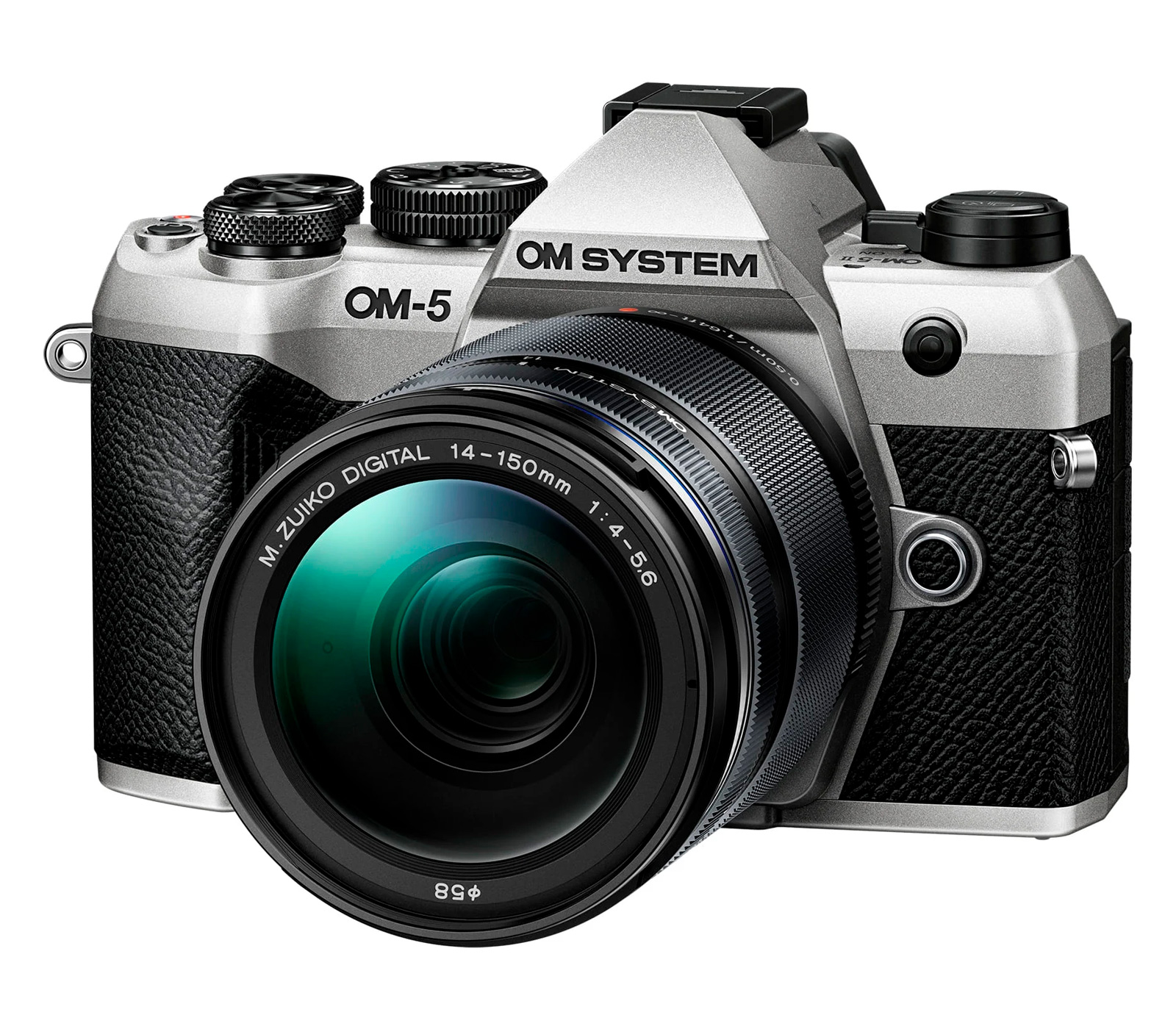 Беззеркальный фотоаппарат OM System OM-5 Mark II Kit 14-150mm серебристый