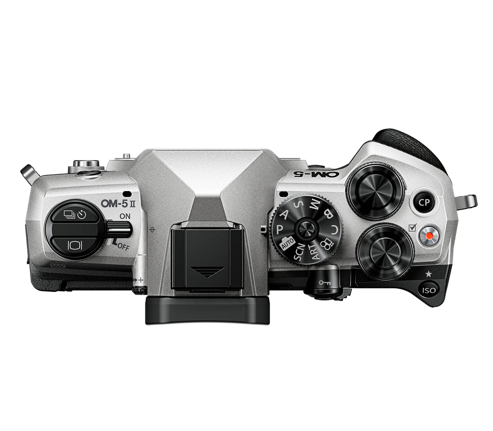 Беззеркальный фотоаппарат OM System OM-5 Mark II Body, серебристый