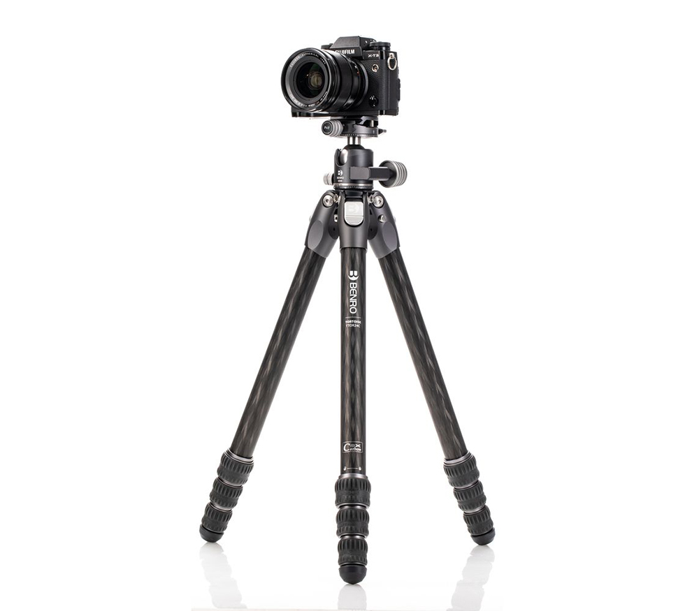 Штатив Benro Tortoise TTOR24C с головой GX30, цанговые замки, карбон