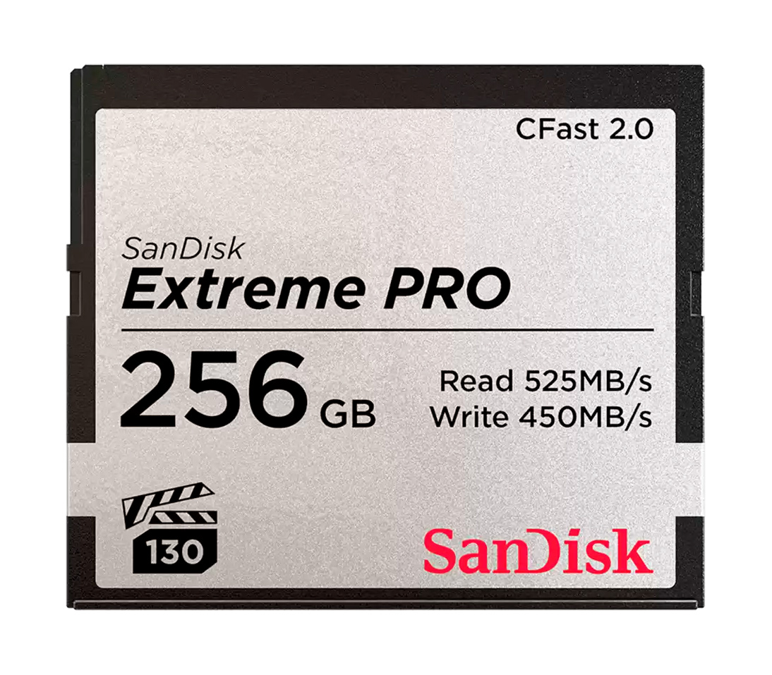 Карта памяти SanDisk CFast 256GB Extreme Pro R525/W450MB/s VPG130 (3433X)