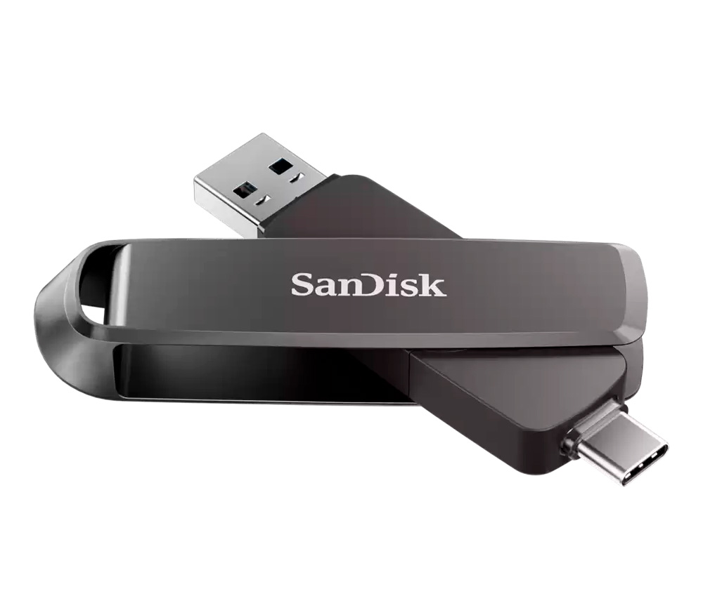 USB накопитель SanDisk USB3.2 Type-C Flash 2TB Extreme Pro Dual Drive R1000/W900 Mb/s