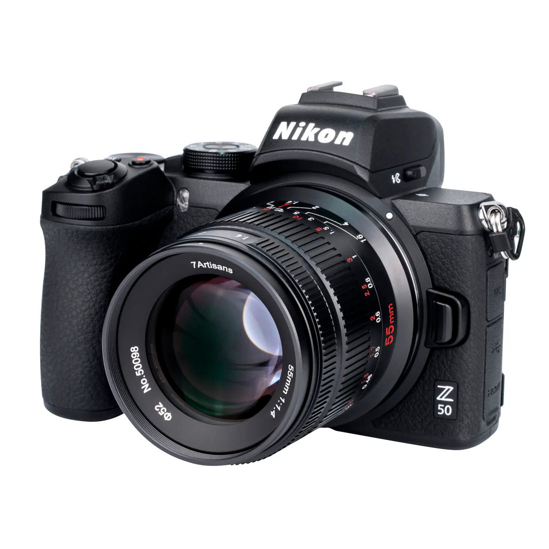 Объектив 7Artisans 55mm f/1.4 II Nikon Z