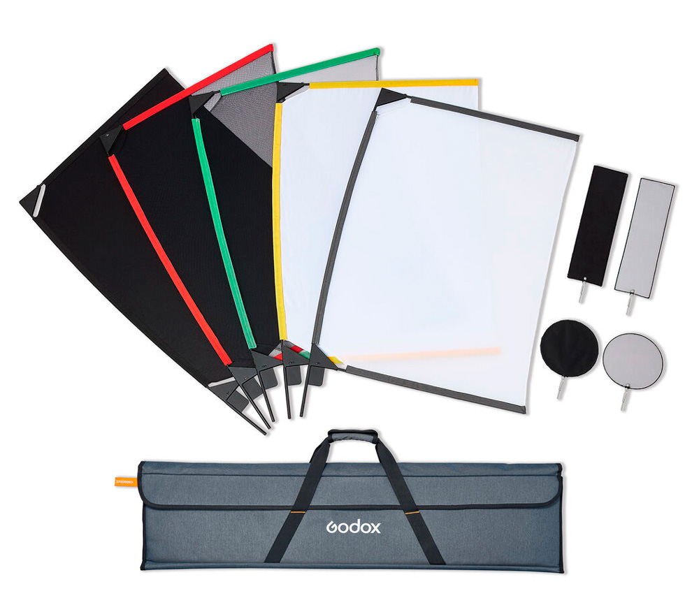 Набор флагов и сеток Godox SF6090