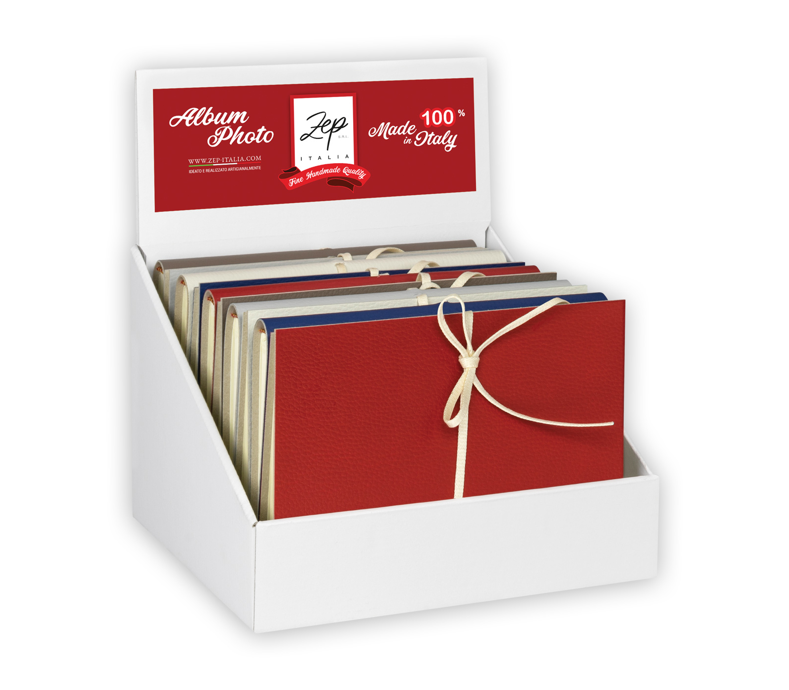 Фотоальбом ZEP GH628 GLENN, 20x24 см, 10 листов, в ассортименте